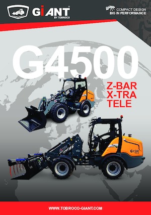 Kolové nakladače Giant G4500 Tele