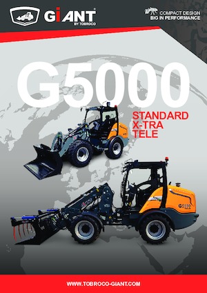 Kolové nakladače Giant G5000 X-tra