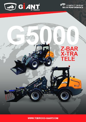 Kolové nakladače Giant G5000 X-tra