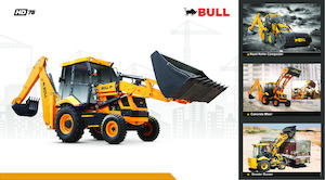 Kolové nakladače Bull HD76 4WD