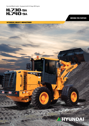 Kolové nakladače Hyundai HL 740-9 A