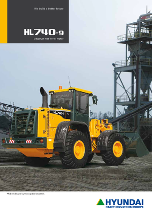 Kolové nakladače Hyundai HL 740-9