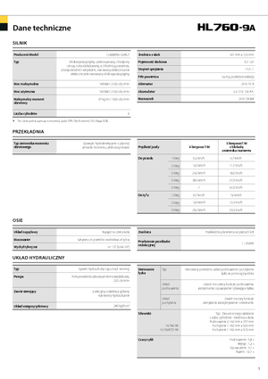 Kolové nakladače Hyundai HL 760-9 A