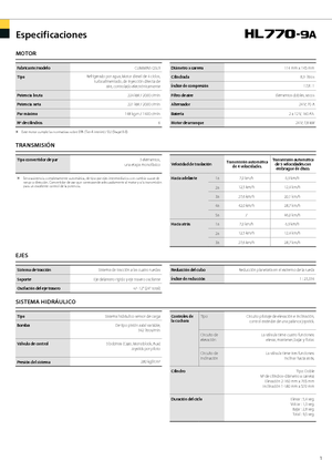 Kolové nakladače Hyundai HL 770-9 A