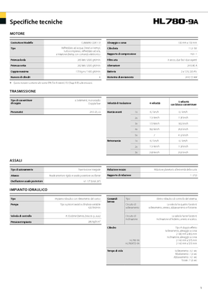 Kolové nakladače Hyundai HL 780-9 A