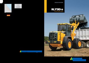 Kolové nakladače Hyundai HL730-9