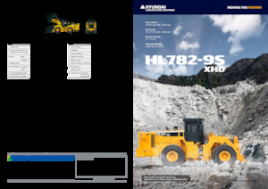 Kolové nakladače Hyundai HL782-9S-XHD