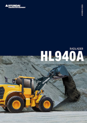Kolové nakladače Hyundai HL940AXT