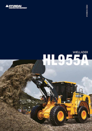 Kolové nakladače Hyundai HL955AXT