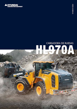 Kolové nakladače Hyundai HL970AXT
