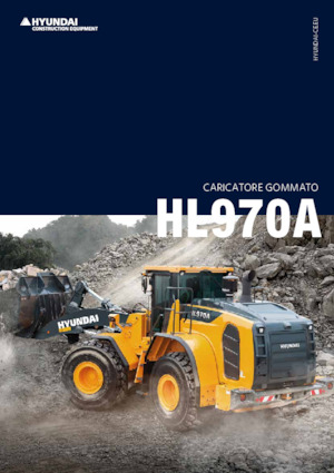Kolové nakladače Hyundai HL970AXT