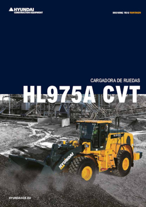 Kolové nakladače Hyundai HL975ACVT