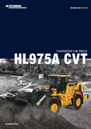 Kolové nakladače Hyundai HL975ACVT