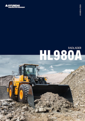 Kolové nakladače Hyundai HL980A
