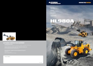 Kolové nakladače Hyundai HL980A