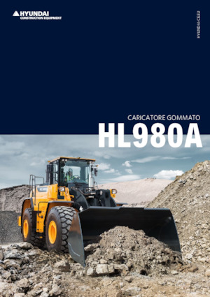 Kolové nakladače Hyundai HL980A