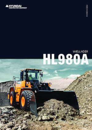Kolové nakladače Hyundai HL980A