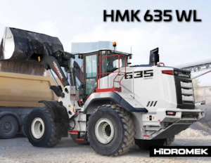 Kolové nakladače Hidromek HMK 635 WL