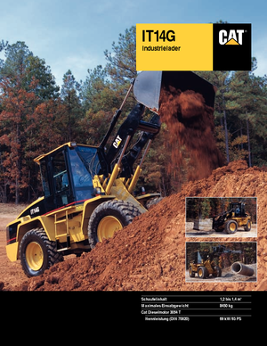 Kolové nakladače Caterpillar IT 14 G