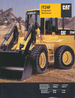 Kolové nakladače Caterpillar IT 24 F