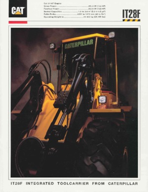 Kolové nakladače Caterpillar IT 28 F