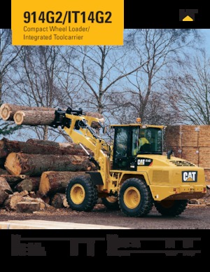 Kolové nakladače Caterpillar 914G2