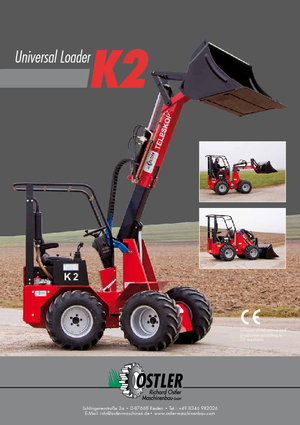 Zemědělské kolové nakladače Ostler K2
