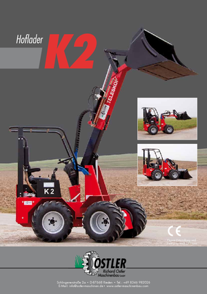 Zemědělské kolové nakladače Ostler K2