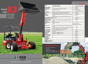 Zemědělské kolové nakladače Ostler K3