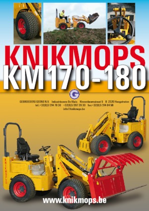 Kolové nakladače Gebr. Geens KM250H
