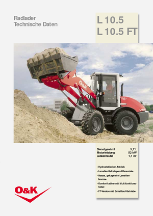 Kolové nakladače O&K L 10.5 FT