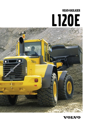 Kolové nakladače Volvo L120E