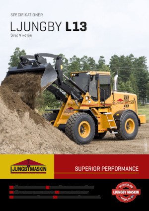 Kolové nakladače Ljungby L 13