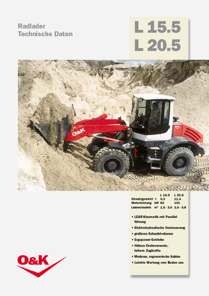 Kolové nakladače O&K L 20.5