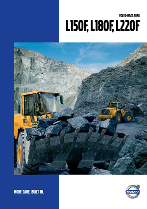 Kolové nakladače Volvo L220F