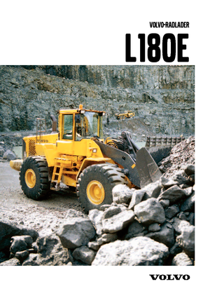 Kolové nakladače Volvo L180E