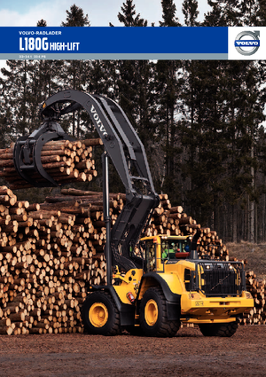 Kolové nakladače Volvo L180G High-Lift