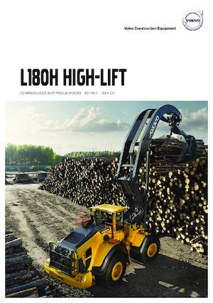 Kolové nakladače Volvo L180H High-Lift