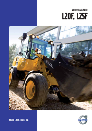 Kolové nakladače Volvo L25F