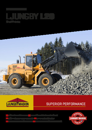 Kolové nakladače Ljungby L 20