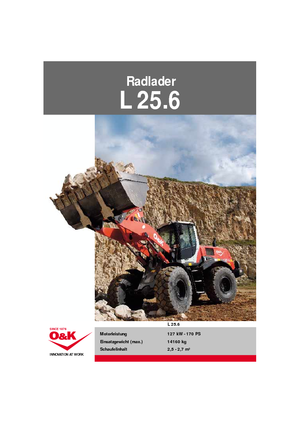 Kolové nakladače O&K L 25.6