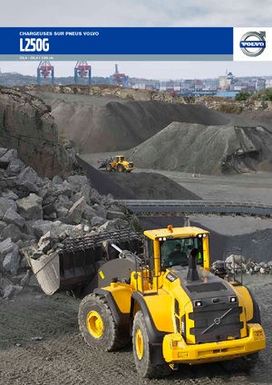 Kolové nakladače Volvo L250G