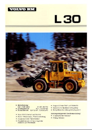 Kolové nakladače Volvo L 30