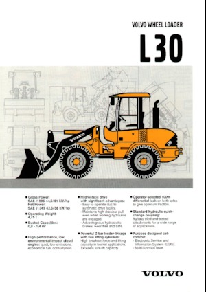 Kolové nakladače Volvo L 30