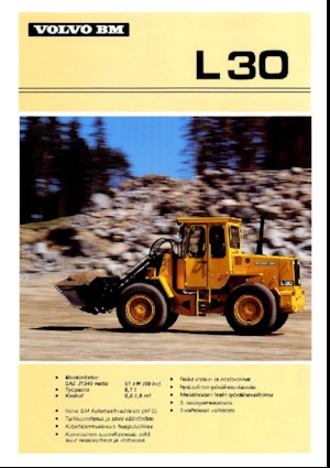 Kolové nakladače Volvo L 30