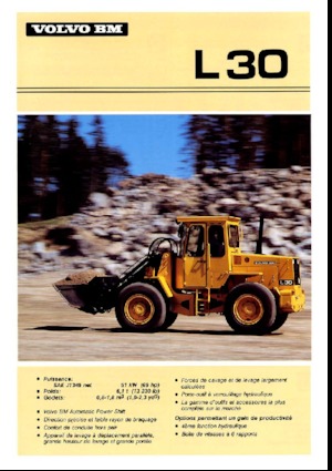 Kolové nakladače Volvo L 30