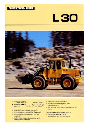 Kolové nakladače Volvo L 30