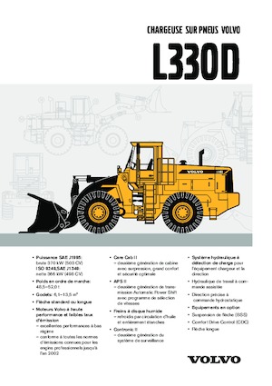 Kolové nakladače Volvo L 330 D-LB