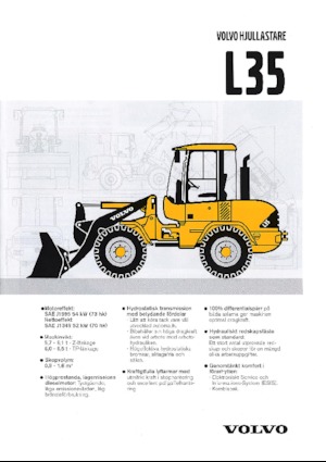 Kolové nakladače Volvo L 35