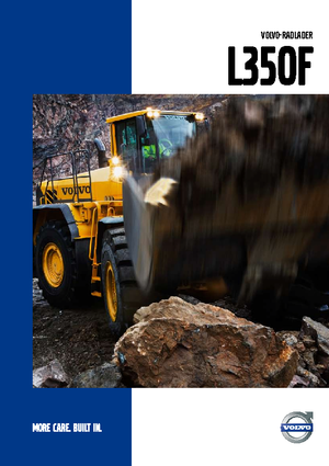 Kolové nakladače Volvo L350F